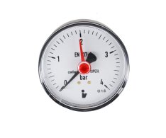 Klum Tlakoměr 63 Mm, 0 - 4bar, Zadní Vývod 1/4"
