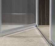 Aqualine Pilot Otočné Sprchové Dveře Dvojkřídlé 800mm