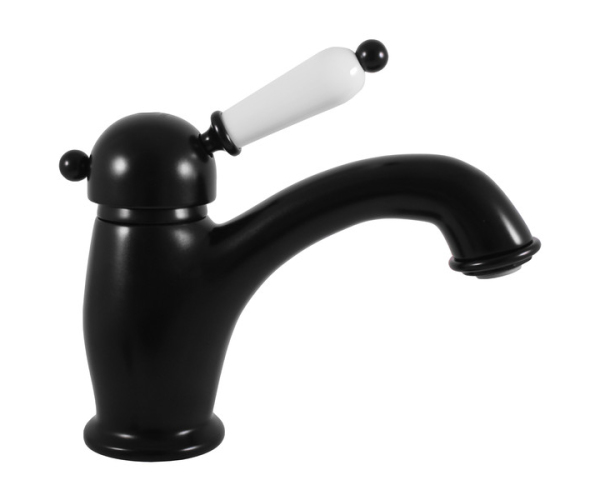 Umyvadlová baterie bez výpusti LABE Černá - matná 3/8" L526.0CMAT