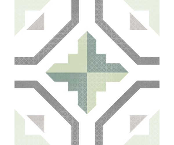 Retro dlažba Codicer Prisma Olive 25x25 Matt.