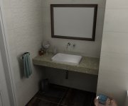 Sapho Tailor Rockstone Deska 200x50 Cm, Provedení Límce F