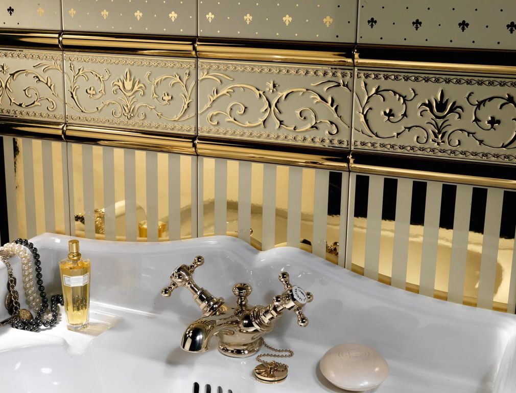 Realizace Luxusní série se zlatem Petracer´s Grand Elegance Gold v odstínu Crema 