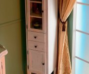Sapho Retro Skříňka Vysoká 40x170x36cm, Starobílá, Levá