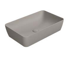 Gsi Nubes Keramické Umyvadlo Na Desku 60x38cm, Tortora Mat