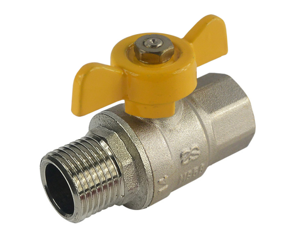 Klum Kohout Kulový S Motýlem, Plyn, Mxf, 1/2"