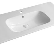 Sapho Set Koupelnová Skříňka Cirasa Strip 100cm S Umyvadlem A Led Zrcadlem, 2x Zásuvka, Dub Alabama