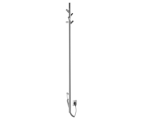 Sapho Pasador Elektrický Sušák Ručníků, Kulatý, 150x1500 Mm, 30 W, Nerez Lesk
