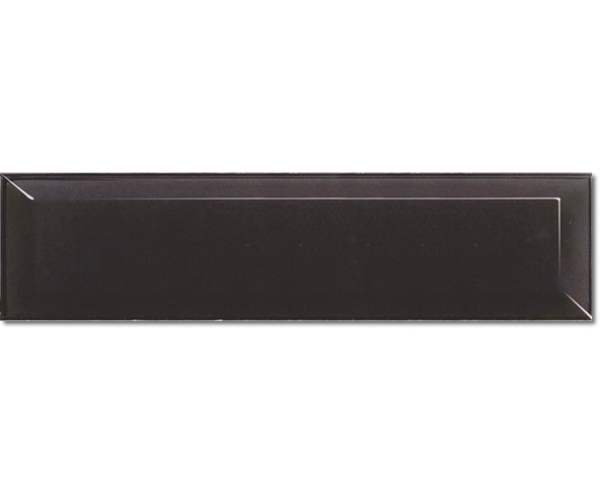 Obklad Equipe Metro Black Matt 7,5x30 - černá
