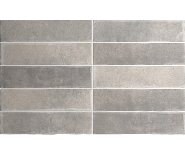 Retro dlažba Equipe Argile Concrete 6x24,6 - šedá