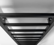 Sapho Metro Light Otopné Těleso 400x1500 Mm, černá Mat
