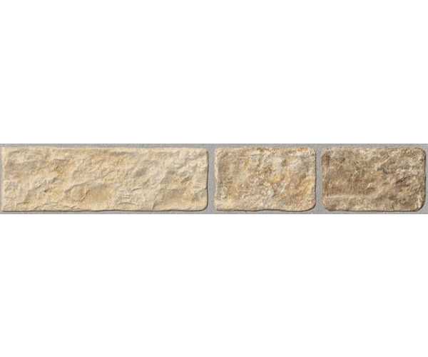 Dekor jako kámen Sichenia Pavé Delle Alpi Sestriere Muretto 10x60 Rett. - béžová