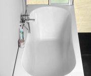 Aqualine Jizera Vana 120x70x39cm, Bílá