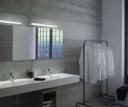 Sapho Irene 2 Led Svítidlo, 9 W, 500x35x77 Mm, Ip44, Chrom