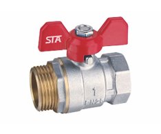 05940mz34 - Kulový Kohout Mf-pn25 (motýl) - 3/4"