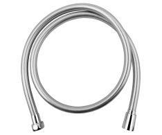 Sapho Softflex Plastová Sprchová Hadice, 120cm, Metalická Stříbrná/chrom