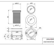 Náhradní Montážní Sada Pro Baterie Lounge, Steel Ono A Steel Dui AQS+MONTSADA-2