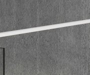 Gelco Vario White Jednodílná Sprchová Zástěna Do Prostoru, Matné Sklo, 1100 Mm