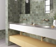 Obklad jako kámen Equipe Verticale Oakmoss 10x10 - zelená