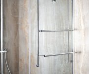 Sapho Závěsný Držák Ručníků Na Sprchovou Zástěnu 600x730x125mm, Chrom