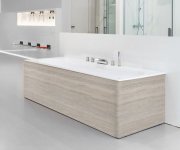 Panel boční MDF - Panel boční MDF 80 P, satinové dřevo X000001109