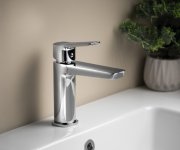 Aqualine Flery Stojánková Umyvadlová Baterie, Chrom