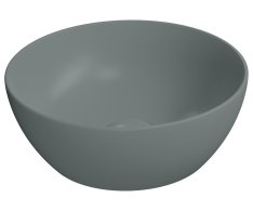Gsi Pura Keramické Umyvadlo Na Desku, Průměr 32cm, Agave Mat