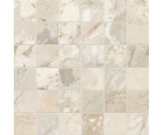 Bottega Blend Almond Mosaico T36 30x30 Nat.