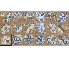 APE Antico Casale Nesso Cotto Mix Rett. 20X20