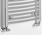 Aqualine Alya Otopné Těleso Oblé 500x1420mm, Chrom