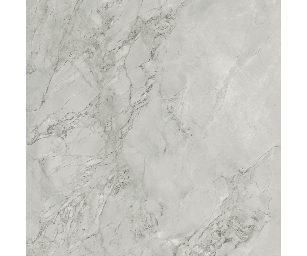Dlažba jako mramor Marca Corona Scultorea Foam Grey 120x120 Velvet Rett. - šedá