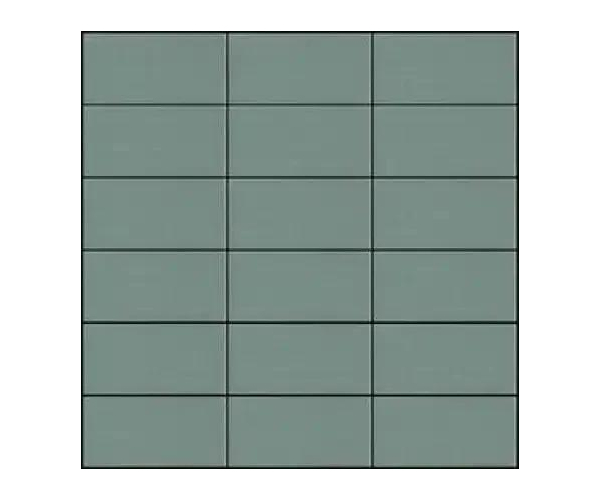 Mozaika Appiani Seta Menta 30x30 (5x10) Matt. - zelená
