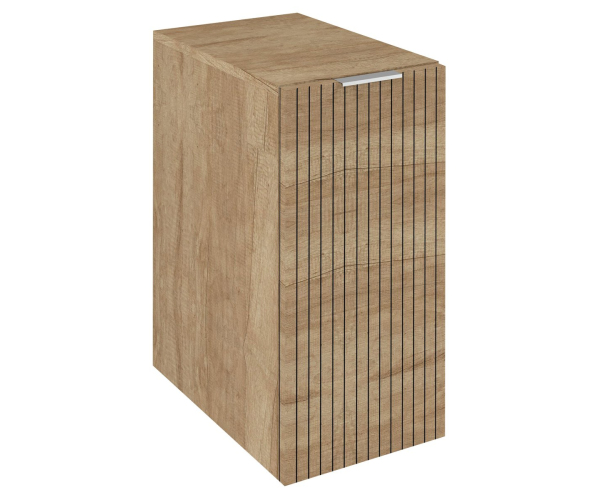 Sapho Cirasa Strip Skříňka Spodní 30x64x46cm, Koš Na Prádlo, Dub Alabama