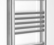 Aqualine Alya Otopné Těleso Rovné 400x1188mm, Středové Připojení, Chrom