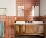 Obklad Equipe La Riviera Ginger 13,2x13,2 - oranžová