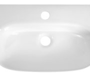 Aqualine Flanny Keramické Umyvadlo 46x31cm, Bílá