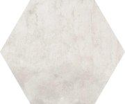 Dlažba jako beton Colorker Amazonia ZYX Off White Hex 32x36,8  - bílá