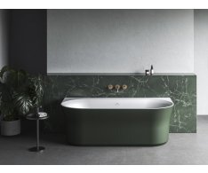 Vana Ypsilon Wall - Vana Ypsilon Wall 178x86, volně stojící, Grey Green/bílá, krytka 