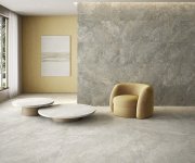 Dlažba jako kámen Navarti Mylos Grey 120x120 Matt. Rett. - šedá