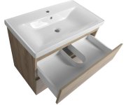 Aqualine Altair Umyvadlová Skříňka 77,5x60x45cm, Dub Emporio