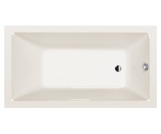 Polysan Noemi Obdélníková Vana 150x80x39cm, Ivory