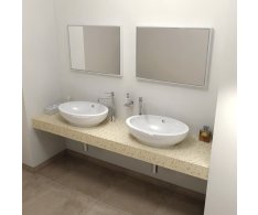 Sapho Tailor Rockstone Deska 200x50 Cm, Provedení Límce F