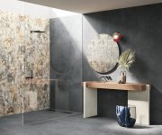 Květinová dlažba Del Conca Deco Studio Botanical 120x260 Rett.