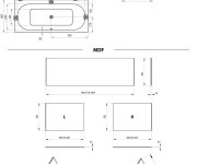 Vana City Slim (tenký horní okraj) - Vana City slim 180x80 C921300000