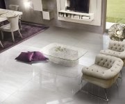 Dlažba jako mramor Brennero Venus White 60x120 Lapp. + Rett - bílá
