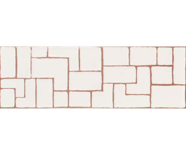 Obklad APE Stay Juk Terracota 20x60 - bílá