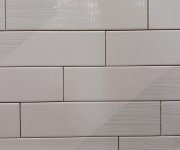 Retro dekor Deceram Express Glare White Decor 7,5x30 - bílá (skladem)
