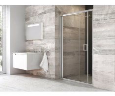 Sprchové dveře Blix BLDZ2 - BLDZ2 90, lesk+transparent