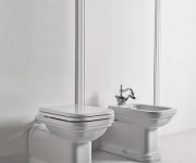 Kerasan Waldorf Wc Mísa Stojící, 37x65cm, Spodní/zadní Odpad, Bílá