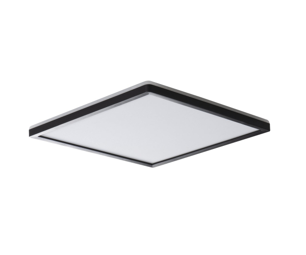 Miledo Azpo Stropní Led Svítidlo, 420x420mm, 22w, 3000/4000/6000k, Ip54, černá Mat