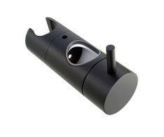 Posuvný Držák - Jezdec Ke Sprchové Tyči Tevere, Black Mat